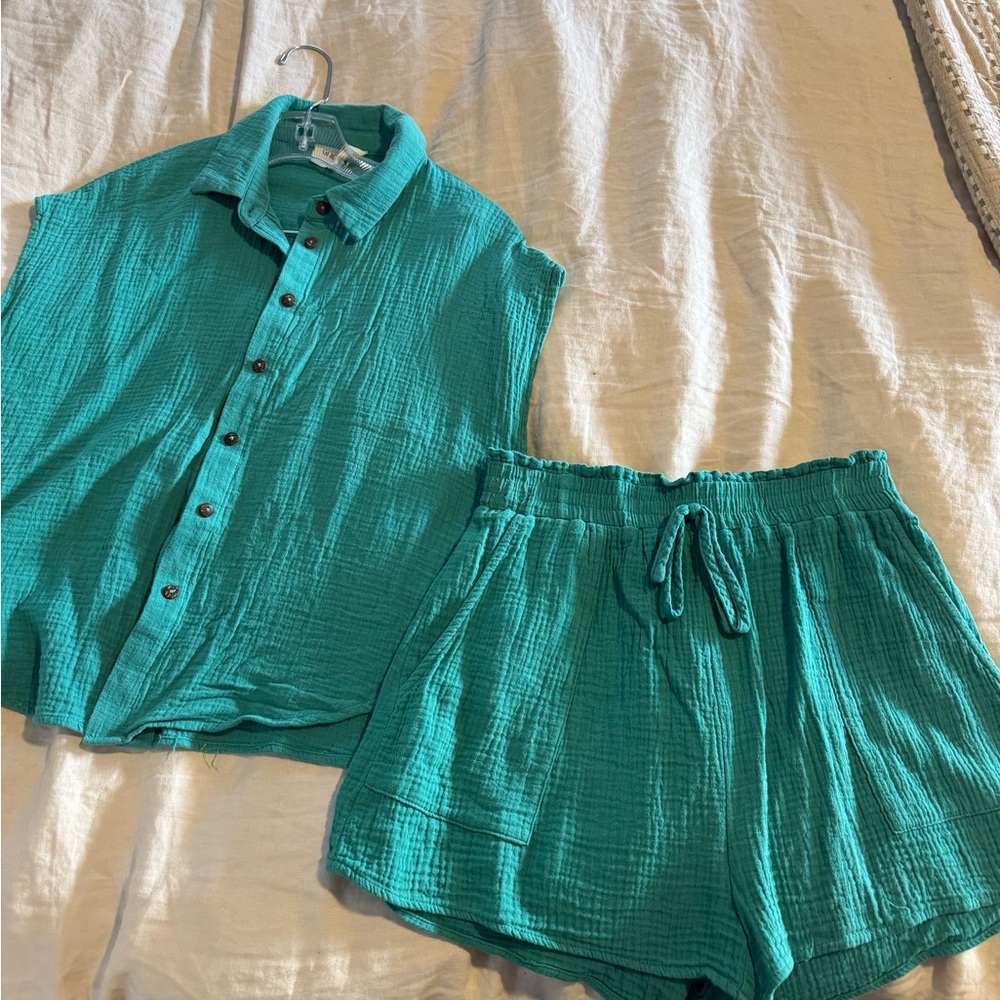Turquoise Matching Set - Picture 4 of 9